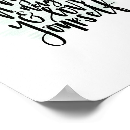 Liebe Gott Liebe Ihr Nachbarn & Liebe Ihr selbst P Poster (Ecke)