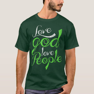 Liebe Gott Liebe MenschenChristlicher Gott Glaube T-Shirt