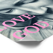 LIEBE GOTT UND LIESS SEIN GEWALTIGES LICHT SEIN IH POSTER (Ecke)