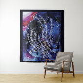 "Liebe Gottes" 80 Zoll x 68 Zoll. Wandteppich (Beispiel)