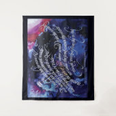 "Liebe Gottes" 80 Zoll x 68 Zoll. Wandteppich (Vorderseite)