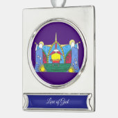 Liebe Gottes Banner Ornament (Links)