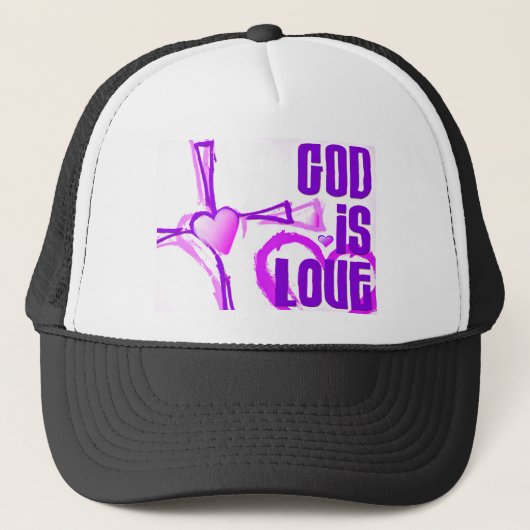 Liebe Gottes Truckerkappe (Vorderseite)