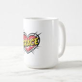 Liebe Grace Kaffeetasse (VorderseiteRechts)
