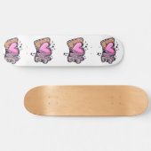 Liebe Graffiti Art Skateboard (Horizontal)