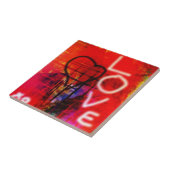 Liebe Graffiti Fliese (Seite)