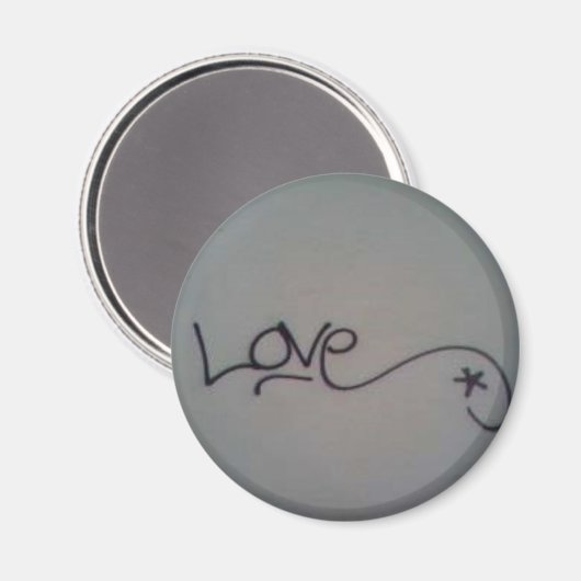 Liebe Graffiti Magnet (Vorderseite/Rückseite)