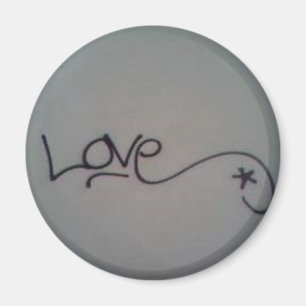 Liebe Graffiti Magnet