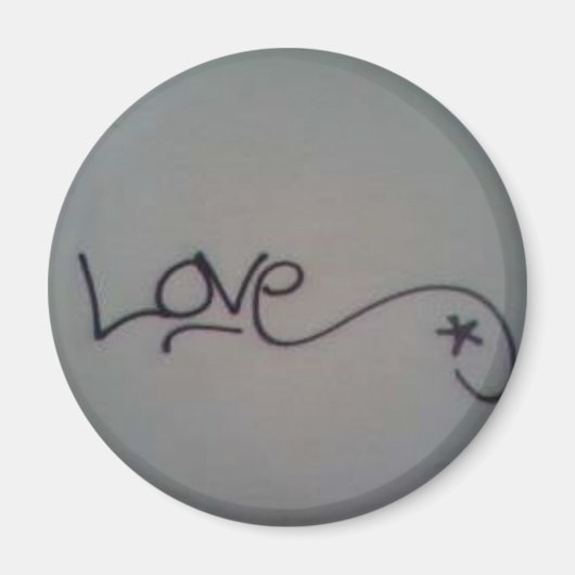 Liebe Graffiti Magnet (Vorne)