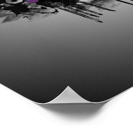 LIEBE Graffiti Poster (Ecke)