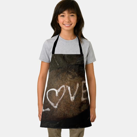 Liebe Graffiti Schürze (Insitu)