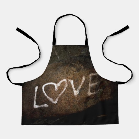 Liebe Graffiti Schürze (Vorderseite)