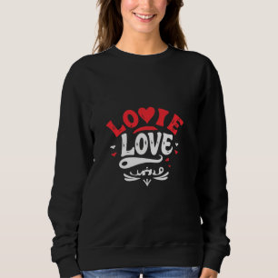 LIEBE, Graffiti-Style-Kunst Unisex Softstyle T-Shi Sweatshirt