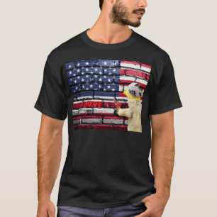 Liebe Graffiti-Wandkunst. T-Shirt