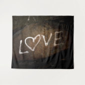 Liebe Graffiti Wandteppich (Vorderseite (Horizontal))