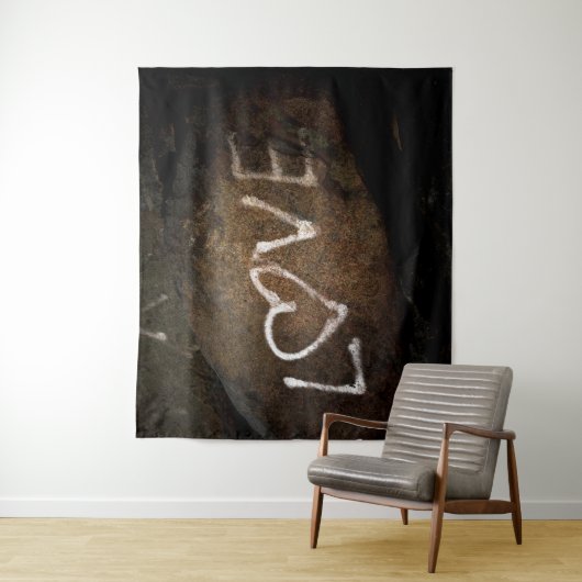 Liebe Graffiti Wandteppich (Beispiel)