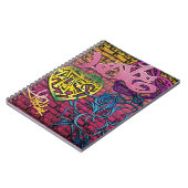 Liebe Graffitti Notizbuch Notizblock (Linke Seite)