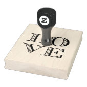 LIEBE Grafik Gummistempel (Stempel)