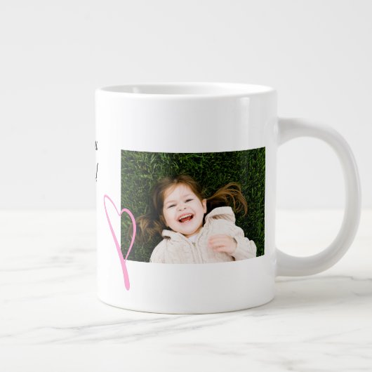 Liebe, Grampa! Jumbo-Tasse (Rechts)