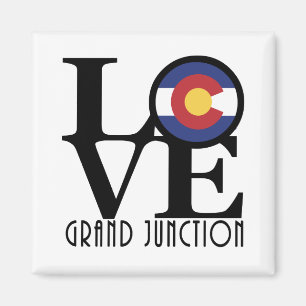 LIEBE Grand Junction Colorado Magnet