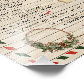 Liebe Grandson|Brief an meinen Enkel Ich bin stolz Fotodruck (Ecke)