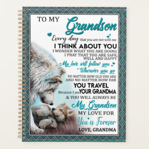 Liebe Grandson Brief an meinen Enkel von Oma Planer