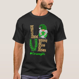 Liebe Granny Life St Patrick's Day Gnome Irish Gra T-Shirt
