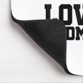 Liebe Graphic Badminton Player Shuttle Player Spor Mousepad (Ecke)
