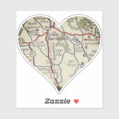 Liebe Great Barrington Aufkleber (Blatt)