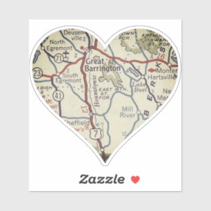 Liebe Great Barrington Aufkleber