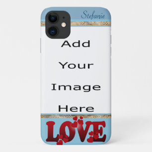 Liebe Grenze (blau) Case-Mate iPhone Hülle