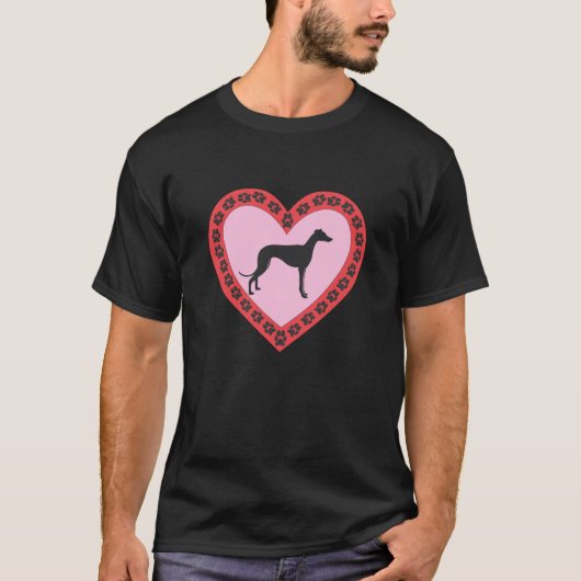 Liebe Greyhounds T-Shirt (Vorderseite)