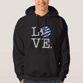 Liebe Griechenland| Lächelfahne Hoodie