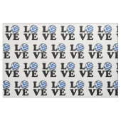 Liebe Griechenland| Lächelfahne Stoff (Fat Quarter (45,7 x 55,9 cm))