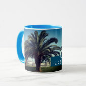 Liebe Griechenland Monogram Palmen Sommer Tasse (Vorderseite Links)