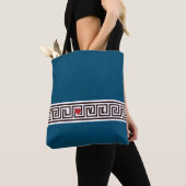 Liebe griechischer Schlüssel Tasche (Von Nahem)