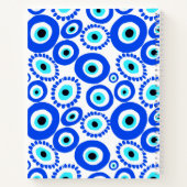 LIEBE griechisches Augensymbol Notizblock (Rückseite)