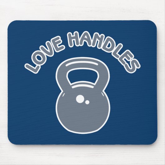 Liebe-Griffe Mousepad (Vorne)
