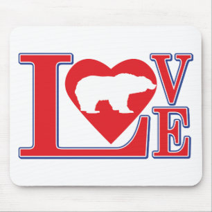 Liebe Grizzly Mousepad
