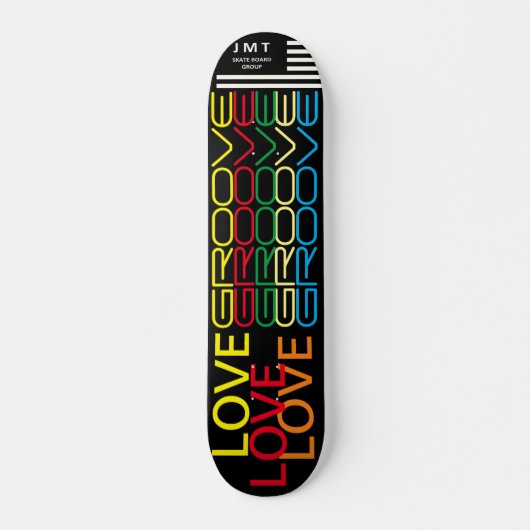 LIEBE GROOVE JMT 7 3/4" Skateboarddecke Skateboard (Vorne)