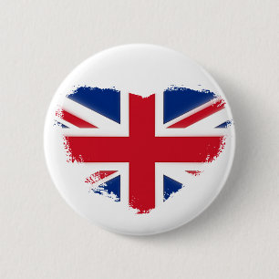 Liebe Großbritannien Button