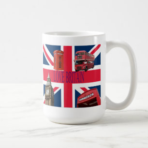 LIEBE-GROSSBRITANNIEN-Tasse Kaffeetasse