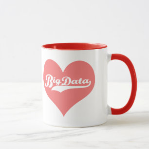 Liebe-große Daten-Tasse Tasse