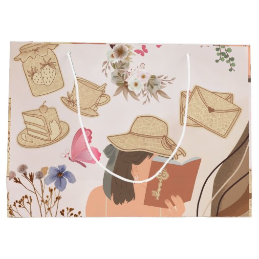 Liebe Große Geschenktüte (Rückseite)