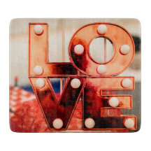 LIEBE (Große rote Schrift)