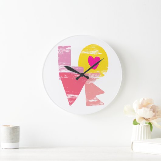LIEBE GROßE WANDUHR (Zuhause)