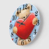 Liebe Große Wanduhr (Winkel)