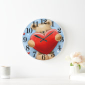 Liebe Große Wanduhr (Zuhause)