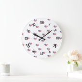 Liebe Große Wanduhr (Zuhause)