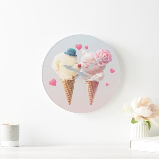 Liebe Große Wanduhr (Zuhause)